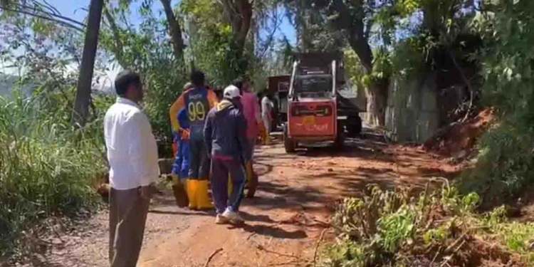 නුවරඑළිය සුද්ද කරන්න නගරාධිපති පාරට බහී! PHOTOS I Sri Lanka Latest News