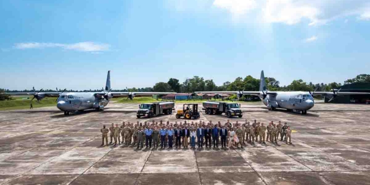 ආධාර අරන් අමෙරිකාවේ ‘C-130J’ සුපර් හර්කියුලිස් ගුවන් යානා 2ක් කටුනායකට! VIDEO & PHOTOS I Sri Lanka Latest News