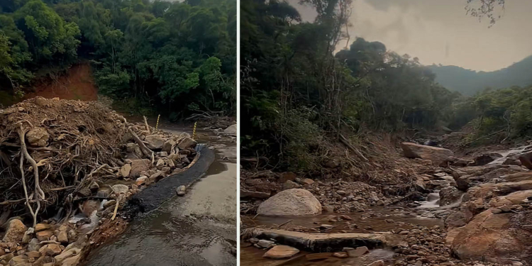 රිවස්ටන් යන පාර මෙහෙම දකින්න ලැබෙයි කියලා හිතුවද? VIDEO I Sri Lanka Latest News