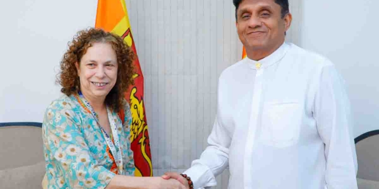 විපක්ෂනායක සජිත් අද දවසේ තුන්වැනි තානාපතිවත් හමුවෙයි! යුරෝපා සංගමයේ තානාපතිනියගෙන් ගංවතුර ආපදාවට විතරක් නෙමෙයි එන්න පුළුවන් වසංගතවලින් ජනතාව බේරගන්නත් සහාය ඉල්ලයි! VIDEO I Sri Lanka Latest News