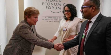 හරිනි ස්විට්සර්ලන්තයේදී IMF ප්‍රධානී ක්‍රිස්ටලීනා ජෝජියාවා හමුවී සාකච්ඡා කරයි! PHOTOS I Sri Lanka Latest News