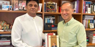 සජිත්ගේ සිංගප්පූරු ගමනේදී හිටපු විදේශ අමාත්‍ය යෝ යෝ බුන් හමුවී විශේෂ සාකච්ඡාවක් කරයි! සිංගප්පූරුවේ පාලනය-ආර්ථික පරිවර්තනය-විදේශ ප්‍රතිපත්ති උපාය මාර්ගය-තාක්ෂණික බාධා කළමනාකරණය ගැන අත්දැකීම් බෙදා ගැනීමට වැඩමුළුවක් තියන්න එකඟ වෙයි! VIDEO & PHOTOS I Sri Lanka Latest News