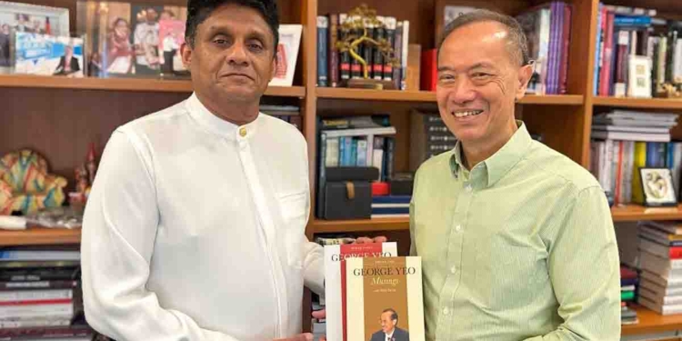 සජිත්ගේ සිංගප්පූරු ගමනේදී හිටපු විදේශ අමාත්ය යෝ යෝ බුන් හමුවී විශේෂ සාකච්ඡාවක් කරයි! සිංගප්පූරුවේ පාලනය-ආර්ථික පරිවර්තනය-විදේශ ප්රතිපත්ති උපාය මාර්ගය-තාක්ෂණික බාධා කළමනාකරණය ගැන අත්දැකීම් බෙදා ගැනීමට වැඩමුළුවක් තියන්න එකඟ වෙයි! VIDEO & PHOTOS I Sri Lanka Latest News