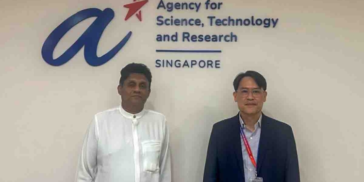 තාක්ෂණයෙන් සිංගප්පූරුව ලෝකයේ ඉහළටම අරන් ගිය ASTAR විද්යා-තාක්ෂණ හා පර්යේෂණ ඒජන්සියට සජිත් යයි! සිංගප්පූරු තාක්ෂණය ලංකාවට ගේන්න සාකච්ඡා පටන් ගනී! PHOTOS I Sri Lanka Latest News