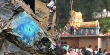දෙවියො අපේ මුහුණ දිහා බලලාවත්ද? ගලහා නායයාමෙන් මතුවුණේ නිල් මැණික් නිධියක්ද?  I Sri Lanka Latest News