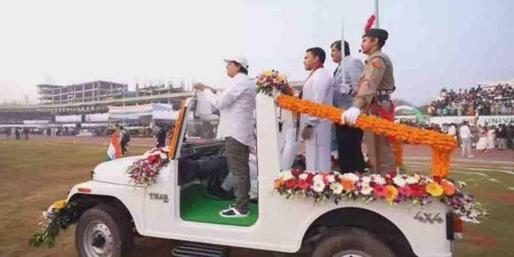 ඉන්දීය ජනරජ දිනේ සමරන්න ඔඩීසා ප්‍රාන්තයට ගිය නාමල්ට ලැබුණු පිළිගැනීම! VIDEO I Sri Lanka Latest News