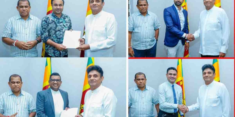 අරගල කරන්න පුළුවන්.. සටන් කරන්න පුළුවන්.. ගේම් ගහන්න පුළුවන් අලුත්ම සෙට් එකක් සජිත් කෘත්යාධිකාරී මණ්ඩලයට ගනී! දැන් ඉතින් වැඩේ ලේසි වෙන්නේ නෑ! PHOTOS I Sri Lanka Latest News