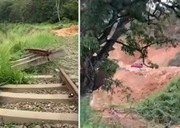 කොහොමද නාවලපිටිය-උලපනේ කෝච්චි පාරට වෙලා තියෙන විනාශය! දැන් මාස 3ක්! කවදා මේ පාරේ කෝච්චි යන්නද මන්දා! VIDEO I Sri Lanka Latest News