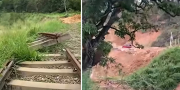 කොහොමද නාවලපිටිය-උලපනේ කෝච්චි පාරට වෙලා තියෙන විනාශය! දැන් මාස 3ක්! කවදා මේ පාරේ කෝච්චි යන්නද මන්දා! VIDEO I Sri Lanka Latest News