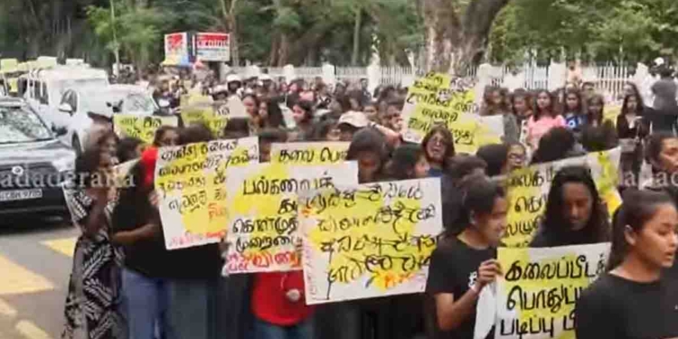 කොළඹ සරසවි සිසුන් පාට බහී! VIDEO I Sri Lanka Latest News