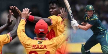 ලෝක කුසලානයේදී සිම්බාබ්වෙන් පෙරළියක්! වසර 19කට පසු ප්‍රබල ඔස්ට්‍රේලියාව පරද්දයි! දැන් පීඩනය ලංකාව පැත්තට!  I Sri Lanka Latest News
