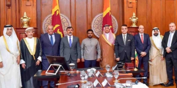 අරාබි කවුන්සිලයේ තානාපතිවරු අනුර හමුවෙයි! PHOTOS I Sri Lanka Latest News