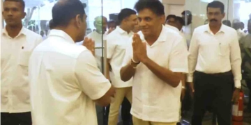 මහින්ද විජේසේකරට අවසන් ගෞරව දක්වන්න විපක්ෂනායකත් ගිහින්! VIDEO I Sri Lanka Latest News