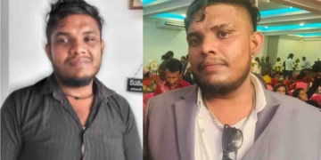 අකුරෙගොඩදී නීතීඥ බුද්ධිකටයි බිරිඳටයි වෙඩි තියපු සිද්ධියේ රියැදුරු හඳුනාගනී! නම නිලුක්ෂ වීරසිංහ! අවුරුදු 29යි! පදිංචිය ඉමදූව! තොරතුරක් තියෙනවා නම් 071 – 8592279ට කෝල් කරන්න! PHOTOS I Sri Lanka Latest News