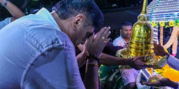 තිස්සමහාරාම දියබැඳි විහාරස්ථානයේ වෙසක් මංගල්‍යට විපක්ෂ නායක සජිත් එක්වෙයි! සධාතුක කරඬුව වැඩමවීමට සජිත් කැලණි විහාරයේ කණ්ඩුල හස්ථිරාජයාත් රැගෙන එයි! VIDEO & PHOTOS I Sri Lanka Latest News