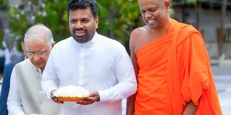 අනුර ‘දක්ෂිණා ප්රභා’ රාජ්ය වෙසක් උත්සවයට එක්වෙයි! ලෝක බෞද්ධ මහා සම්මේලනය නොවැම්බරයේ ලංකාවේදී! ඉන්දීය මහකොමසාරිස්තුමාත් ඇවිත්! PHOTOS I Sri Lanka Latest News