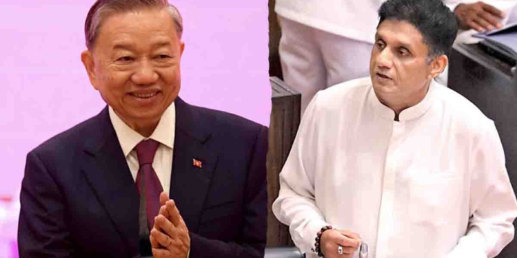 වියට්නාම් ජනාධිපති ඉස්සරහා විපක්ෂනායකයා සුපිරි කතාවක් කරද්දී මුලු මැතිසබේම නිහඬව අහන් ඉඳී! ඒකටත් හිනාවෙන මෝඩයෝ ටිකක් ඉන්න රටක් මේක පුතා! VIDEO I Sri Lanka Latest News