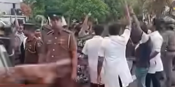මල්වානෙ මන්දිරයට කඩාපැන්න සිසුන්ටයි අමාත්‍යංශ්‍යට එන්න ආපු වෛද්‍ය ‌‌සිසුන්ටයි පොලිසිය සැලකුවේ එක විදිහකටද-දෙවිදිහකටද? VIDEO I Sri Lanka Latest News