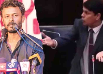 පාර්ලිමේන්තුවේ ‘රෙද්ද’ පුළුවන්ද ගරු මූලාසනාරූඪ මන්ත්රීතුමනි..? VIDEO I Sri Lanka Latest News