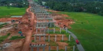 කඩවත මීරිගම හයිවේ කොටස පට පට ගාලා හැදෙනවා..! කිලෝමීටර් 37න් 15ක්ම යන්නේ මහා කණු උඩ! වියදම බිලියන 229යි! VIDEO I Sri Lanka Latest News