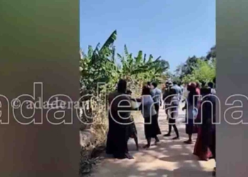 කිලිනොච්චි වැටලීමකට ගිය වනජීවියට ගම්මුන් ගහයි! STF එකත් එයි! අහසට වෙඩි තියයි! ගැටුමින් STF 4ක් රෝහලේ! ගම්මු 9ක් කූඩුවේ! VIDEO I Sri Lanka Latest News