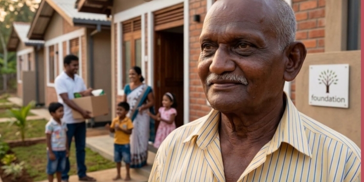 බිරියයි – පුතයි නැතිවුණා! කෝටි ගණනක ඉඩම විකුණා දුප්පතුන් 11කට ගෙවල් හදා දුන් අපේ කාලේ අනේපිඬු සිටුතුමා! Sri Lanka Latest News