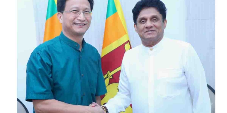 ගෙදර යන්න කලින් චීන තානාපති විපක්ෂනායක කාර්යාලයට ඇවිත් සජිත්ට සමුදෙයි! VIDEO & PHOTOS I Sri Lanka Latest News