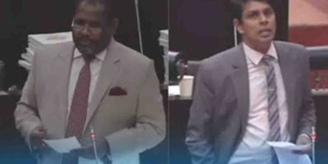 එළියේ යන ගජේන්ද්‍රන්-අර්චුනා වළිය පාර්ලිමේන්තුව ඇතුළටත් එයි! එක ළඟ  වාඩිවෙන්න බෑ! අර්චුනාගේ පුටුව වෙනස් කරන්න! ගජේන්ද්‍රන් කතානායකට ලියුමක් යවයි! I Sri Lanka Latest News